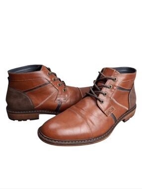 Restoration Brown Dress Chukka Boots SZ 8.5